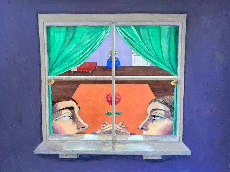 The couple in the window